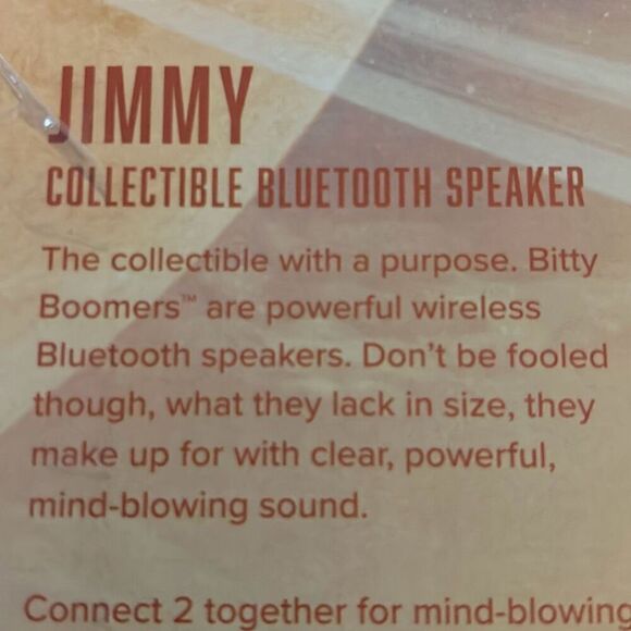 NEW/Open Box… Netflix Rebel Moon JIMMY Bitty Boomers Collectible Bluetooth Speak - Picture 7 of 9
